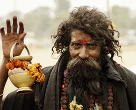 Sadhu - fotokunst von Phyllis Bauer