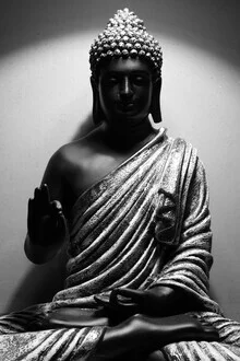 Fotokunst von Jagdev Singh: Buddha in ruhiger Meditation