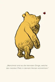 Illustration von Vintage Collection: Pu der Bär, sanfte Farben und beruhigende Stimmung.