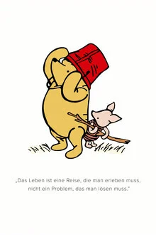 Wall art by Vintage Collection: playful quote about life and friendship