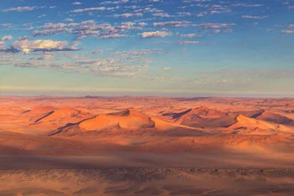 Photo of Sossusvlei in Namibia: gentle dunes in the morning light