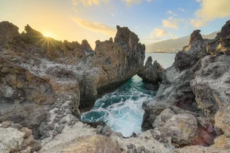 Beautiful photo art by Michael Valjak: Charco del Diablo in Tenerife