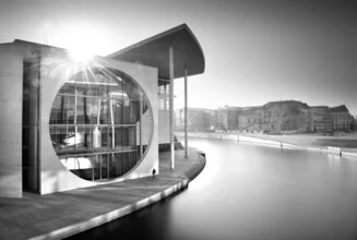 Fotokunst von Tillmann Konrad: Morgenstimmung im Regierungsviertel