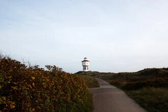 Photo art by Manuela Deigert: footpath through dunes on Langeoog island