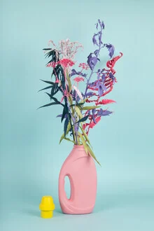 Photo art by Loulou von Glup: colorful wildflowers in a playful composition.