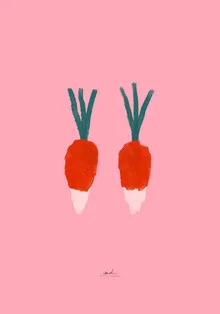 Illustration by Matías Larraín: colorful Mediterranean cuisine featuring fruits and vegetables
