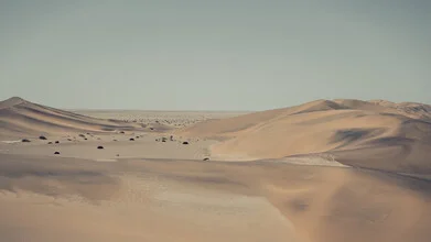 Photo art by Dennis Wehrmann: gentle dune landscape in the Namib Desert