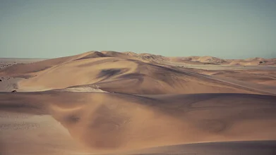 Photo art by Dennis Wehrmann: gentle dune landscape in the Namib Desert