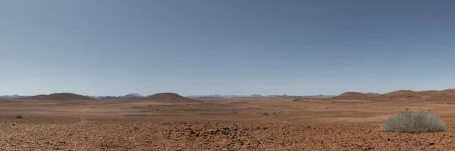 Photo art by Dennis Wehrmann: semi-arid landscape in Palmwag, Namibia