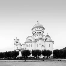 Fotokunst von Christian Janik: Kirche von St. Jovan Vladimir in Montenegro.