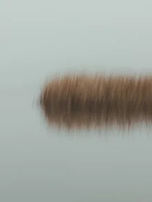 Photo art by Holger Nimtz: tranquil view of an autumn lake