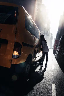 Fotokunst von Tillmann Konrad: flüchtiger Moment in einer urbanen Landschaft