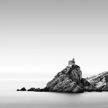 Photo art by Christian Janik: tranquil view of Sveta Islet in Montenegro