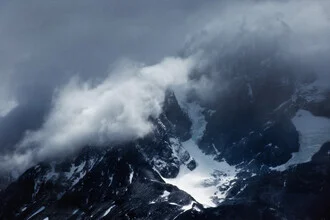 Fotokunst von Victoria Knobloch: sanfte Wolken über den Bergen in Argentinien