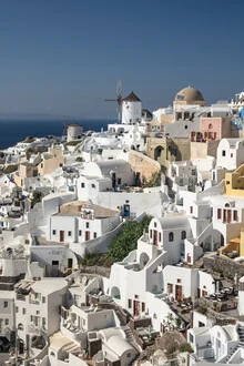 Fotokunst von Achim Thomae: Sommerstimmung auf der griechischen Insel Santorini
