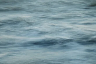 Abstract photo art by Nadja Jacke: gentle waves of the Baltic Sea.