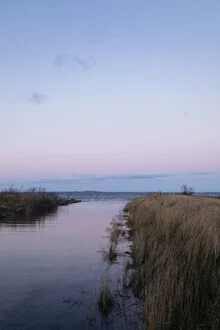 Photo art by Nadja Jacke: gentle twilight over the Baltic Sea