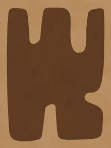 Illustration by Vitor Costa: abstract depiction of a fighter in soft colors
