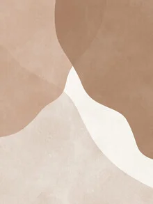 Illustration by Vitor Costa: organic lines in soft colors