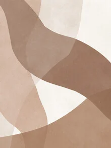 Illustration by Vitor Costa depicting earthy layers with gentle lines and organic shapes.