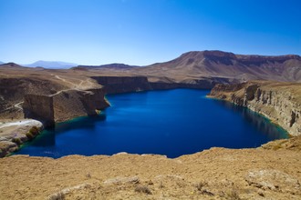 Rada Akbar, Band-e-Amir Lake 