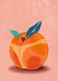 Illustration von Raissa Oltmanns: fruchtiges Motiv mit warmen Farben und sommerlicher Stimmung