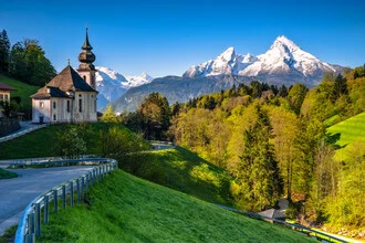 Achim Thomae, Watzmannblick im Berchtesgadener Land - Deutschland, Europa