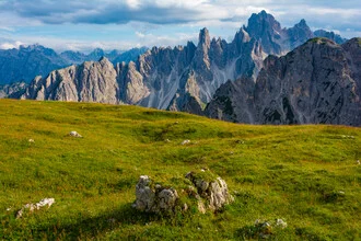 Fotokunst von Martin Wasilewski: Sommerlandschaft in den Sextener Dolomiten