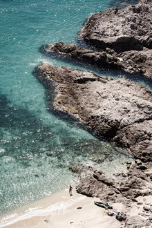 Turquoise water at the rocky coast of Calabria Turquoise water at the rocky coast of Calabria