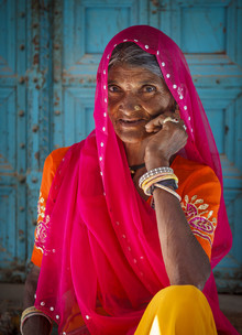 Jens Benninghofen, Portrait einer indischen Frau (Indien, Asien)