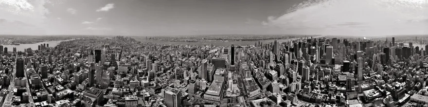 Fotokunst von Sebastian Pahl: Panoramaaufnahme der New Yorker Skyline