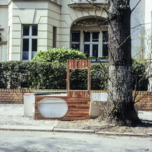 Jost Galle, Stadt-Detail, Berlin-Steglitz (Deutschland, Europa)