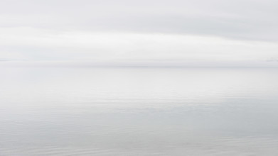 Schoo Flemming, Lake in Fog (Mongolia, Asia)