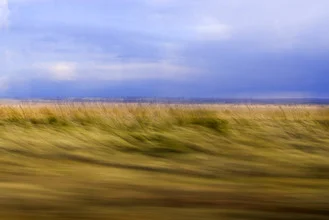 Photo art by Franzel Drepper: desert landscape with soft colors and deep expanse