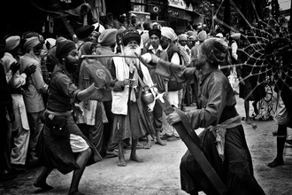 Jagdev Singh, mock fight
