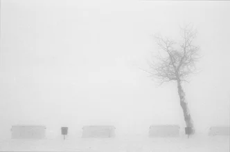 Photo art by Olah Laszlo-tibor: calm snowy landscape with gentle tones.