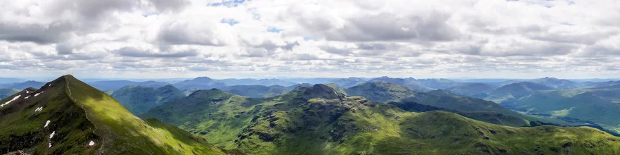 Photo art by Stefan Glatzel: summit of Ben More in the Scottish Highlands