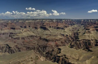 Photo art by Ralf Martini: serene view of Grand Canyon with gentle rock formations