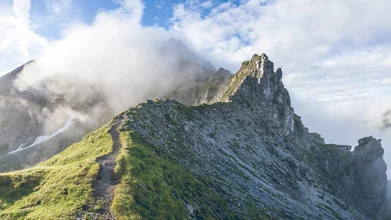 Photo art by Manuel Peric: serene mountain landscape with gentle peaks