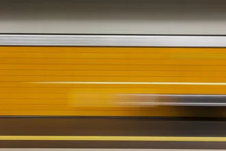 Abstract photo art by Michael Meinhard: movement in the subway
