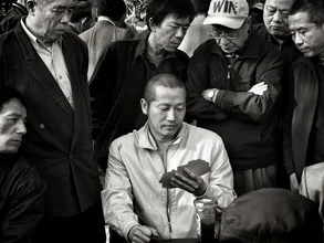 Photo art by Rob Smith: relaxed games in the park on a Sunday afternoon in Shanghai