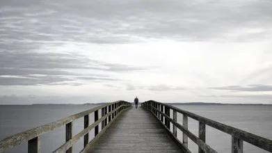 Seebrücke Sassnitz - Fineart photography by Gabi Kuervers