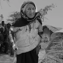 Photo art by Ashwani Tyagi: Insight into the life of an elderly Indian woman in a village