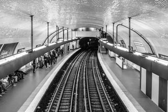 Sascha Bachmann, La Métro III - Frankreich, Europa)