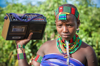 Miro May, Hamer Rec. - Äthiopien, Afrika)