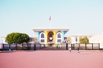 Eva Stadler, Al-Alam palace, Muscat, Oman