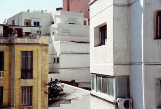 Photo art by Daniel Ritter: charming houses in Casablanca, peaceful atmosphere