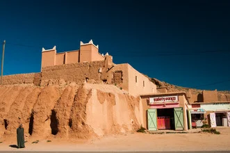 Photo art by John Oechtering: colorful street view in Morocco