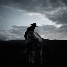Raffaella Castagnoli, horseman's silhouette (Italien, Europa)