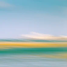 Photo art by Holger Nimtz: abstract depiction of the North Sea sky and waves